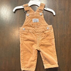 Levi's Baby Brown Corduroy  Overalls